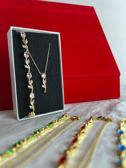 Bracelet Tulip + collier 🌷 ✨️