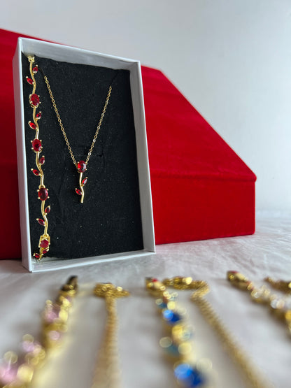 Bracelet Tulip + collier 🌷 ✨️
