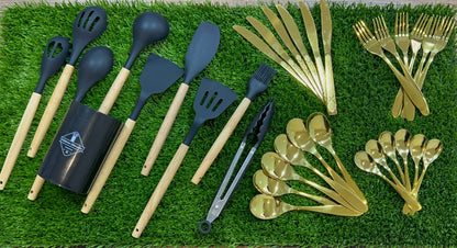 طقم أدوات المطبخ 35 قطعة